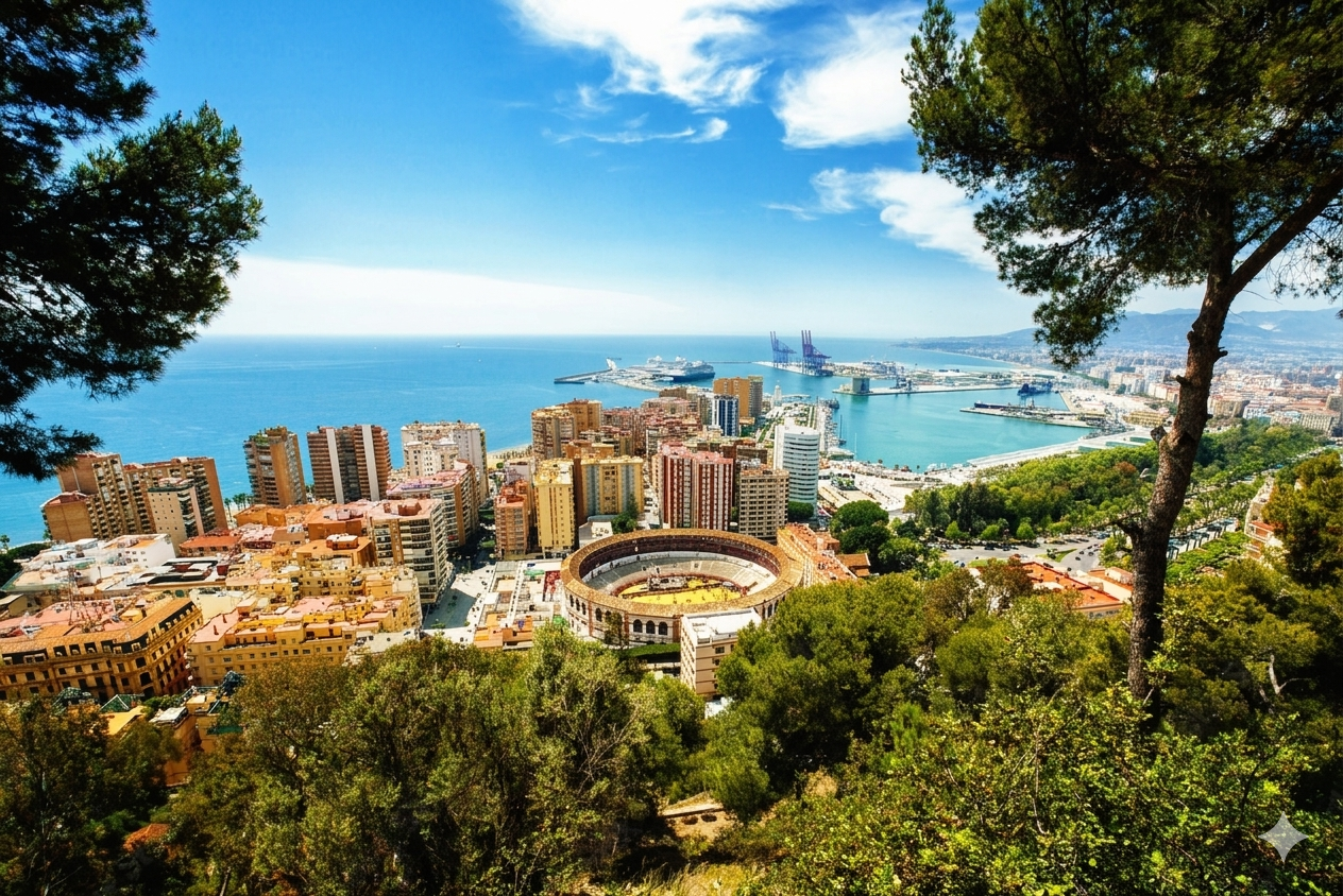 Wedding in Málaga city center